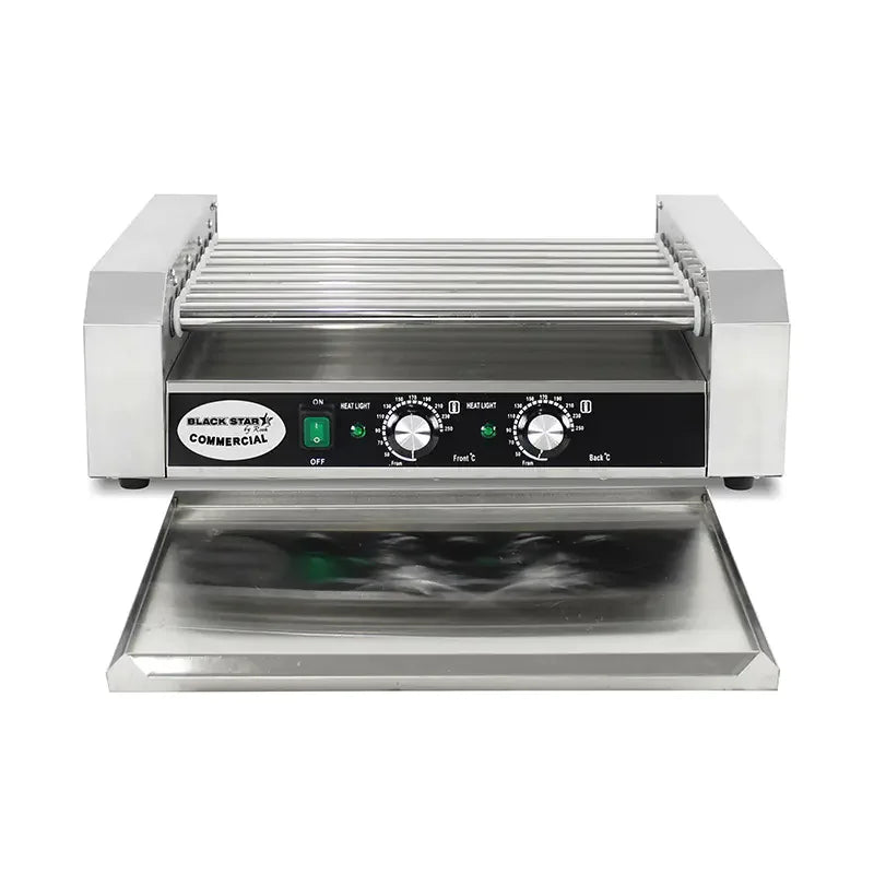 KG-9 nine-roller hot dog roller grill, stainless steel