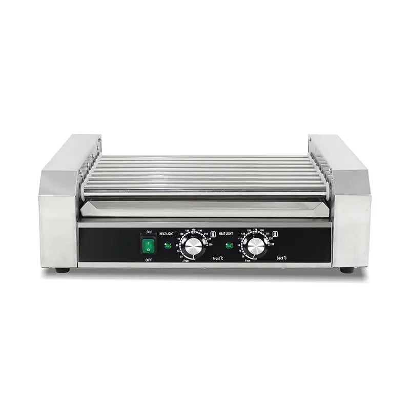 KG-9 nine-roller hot dog roller grill, stainless steel