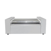 KG-9W electric hot dog roller grill with cover, 9 rollers