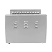 KG-9W electric hot dog roller grill with cover, 9 rollers