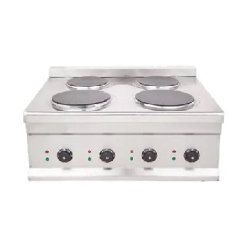 Commercial 4-zone stainless steel induction cooktop CHZ-4T, countertop model
