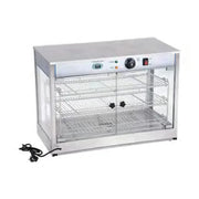 ZSG-700 three-layer heated food display showcase, glass front