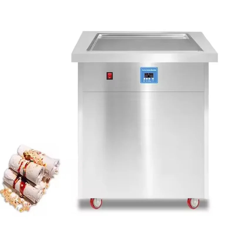PF1S single-pan fried ice cream roll machine, stainless steel