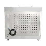 KJL-4G gas commercial chicken rotisserie in stainless steel