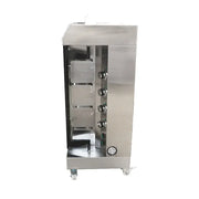 KJL-4G gas commercial chicken rotisserie in stainless steel