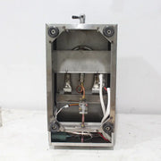 GZL-10 single-tank commercial gas deep fryer, stainless steel