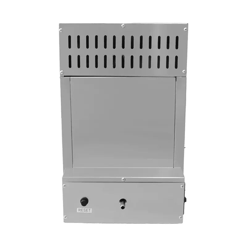 GZL-10L single-tank commercial gas deep fryer, stainless steel
