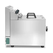 GZL-20 twin-tank commercial gas deep fryer, stainless steel