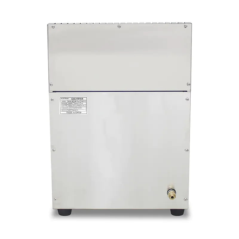 GZL-25 single-tank commercial gas deep fryer, stainless steel