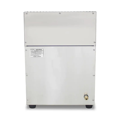GZL-25 single-tank commercial gas deep fryer, stainless steel