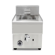 GZL-25 single-tank commercial gas deep fryer, stainless steel