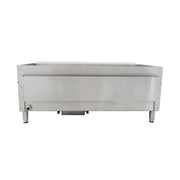 CP-G36-M commercial 3-burner flat-top gas griddle, stainless steel