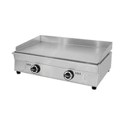 GPL-740A countertop flat-top gas griddle, 3mm 430 stainless-steel plate