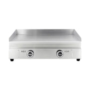GPL-740A countertop flat-top gas griddle, 3mm 430 stainless-steel plate