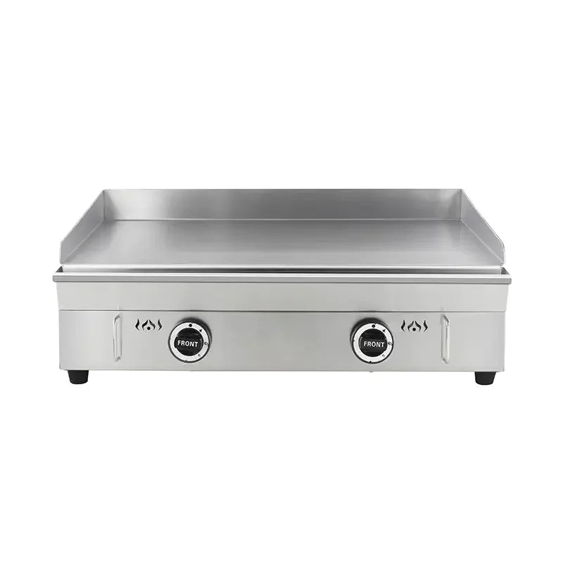GPL-740A countertop flat-top gas griddle, 3mm 430 stainless-steel plate