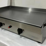 GPL-740A countertop flat-top gas griddle, 3mm 430 stainless-steel plate