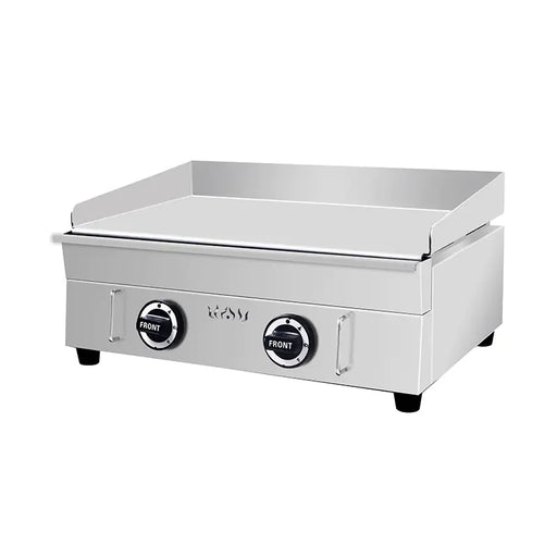 GPL-818A countertop flat-top gas griddle, 3mm 430 stainless-steel plate