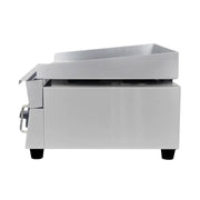 GPL-818A countertop flat-top gas griddle, 3mm 430 stainless-steel plate
