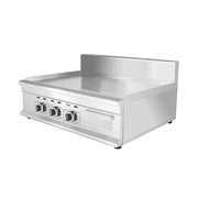 GPL-900 commercial gas griddle, wide stainless steel LPG/PNG flat-top