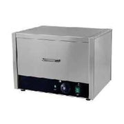 CZ-9W hot dog and bun warmer with glass cover, 9 rollers
