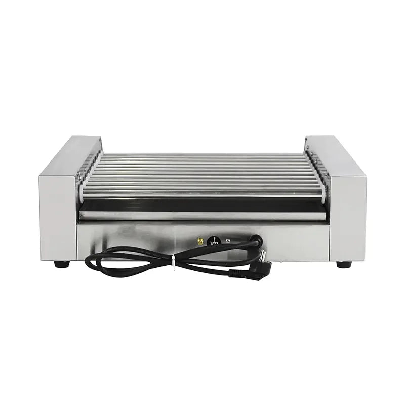 KG-11 eleven-roller hot dog roller grill, stainless steel
