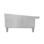 CP-CB24-M countertop gas lava rock char-broiler, stainless steel