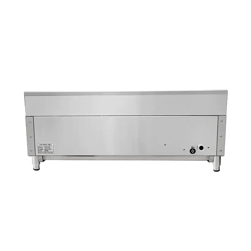 CP-CB36-M countertop gas lava rock char-broiler, stainless steel