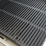 CHZ-4G-F floor-standing gas lava rock char-grill, 201 stainless steel