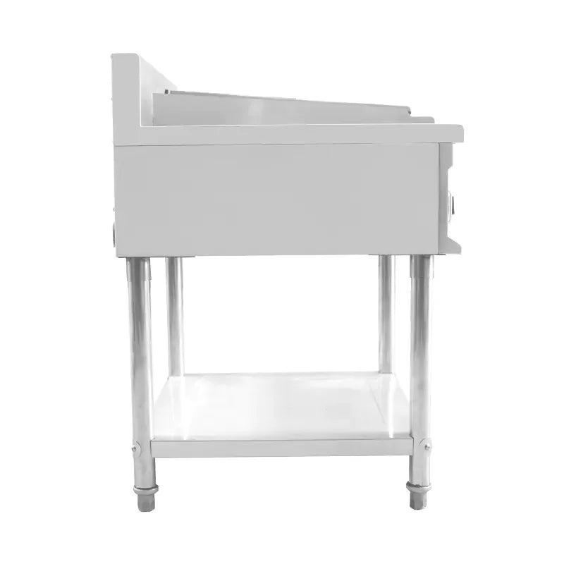 CHZ-4G-F floor-standing gas lava rock char-grill, 201 stainless steel
