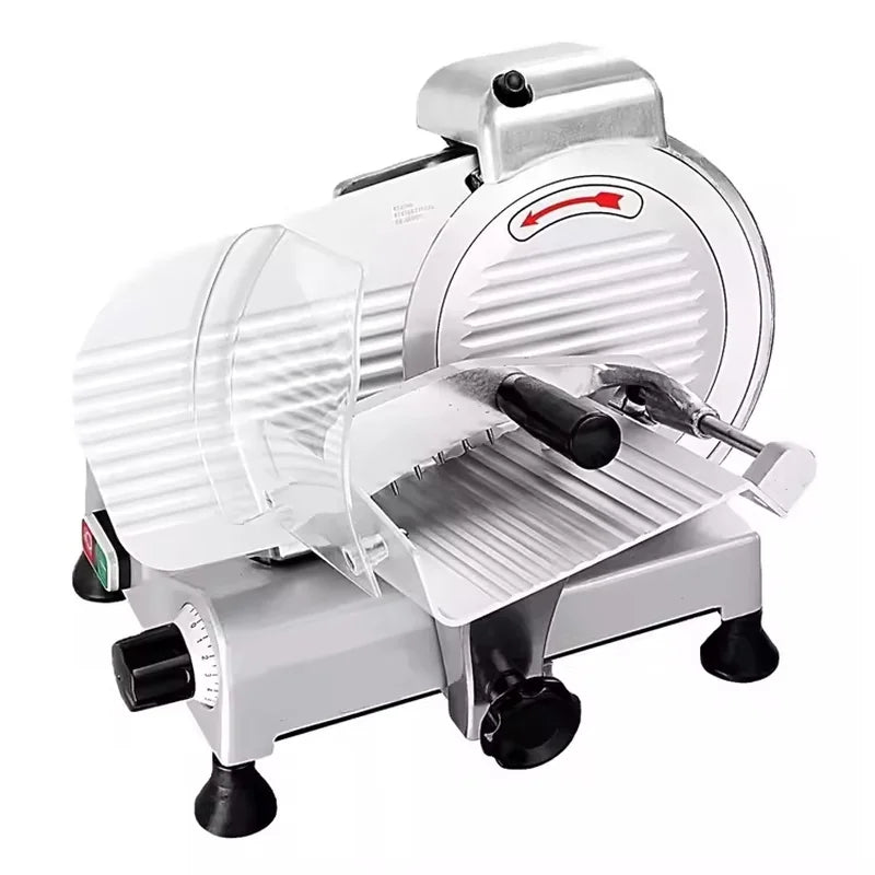 MS-250B commercial deli meat slicer, stainless steel blade