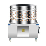 CHZ-N80 commercial chicken plucker with 800 mm barrel, stainless steel