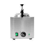 QK-Q7 commercial electric sauce warmer with pump compact stainless steel