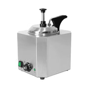 QK-Q7 commercial electric sauce warmer with pump compact stainless steel