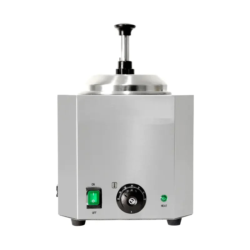 QK-Q7 commercial electric sauce warmer with pump compact stainless steel