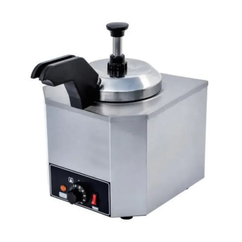 QK-Q7-A commercial electric sauce warmer with pump stainless steel