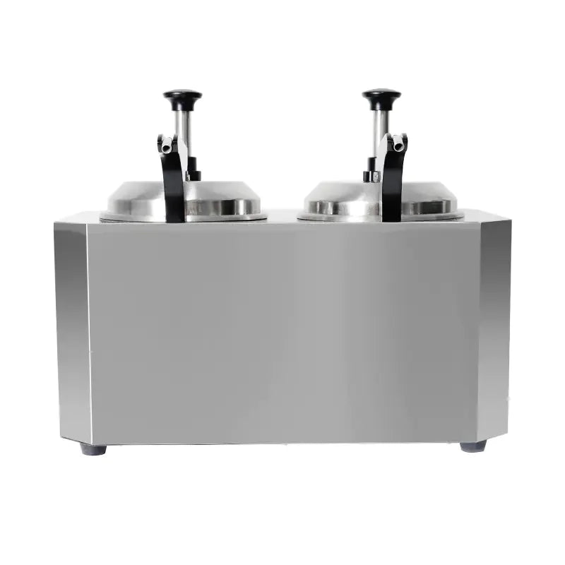 QK-Q8 commercial 1000W electric sauce warmer with pump stainless steel