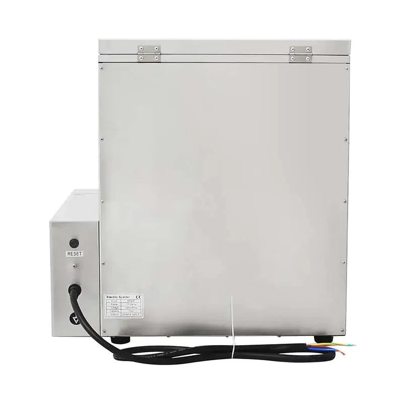 ES-120L commercial poultry scalding tank, stainless steel