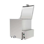 ES-120L commercial poultry scalding tank, stainless steel