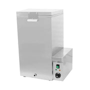 ES-70L commercial poultry scalding tank, stainless steel