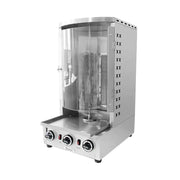 CHZ-832 gas vertical shawarma kebab grill, 3 burners