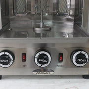 CHZ-832 gas vertical shawarma kebab grill, 3 burners