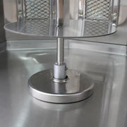 CHZ-832 gas vertical shawarma kebab grill, 3 burners