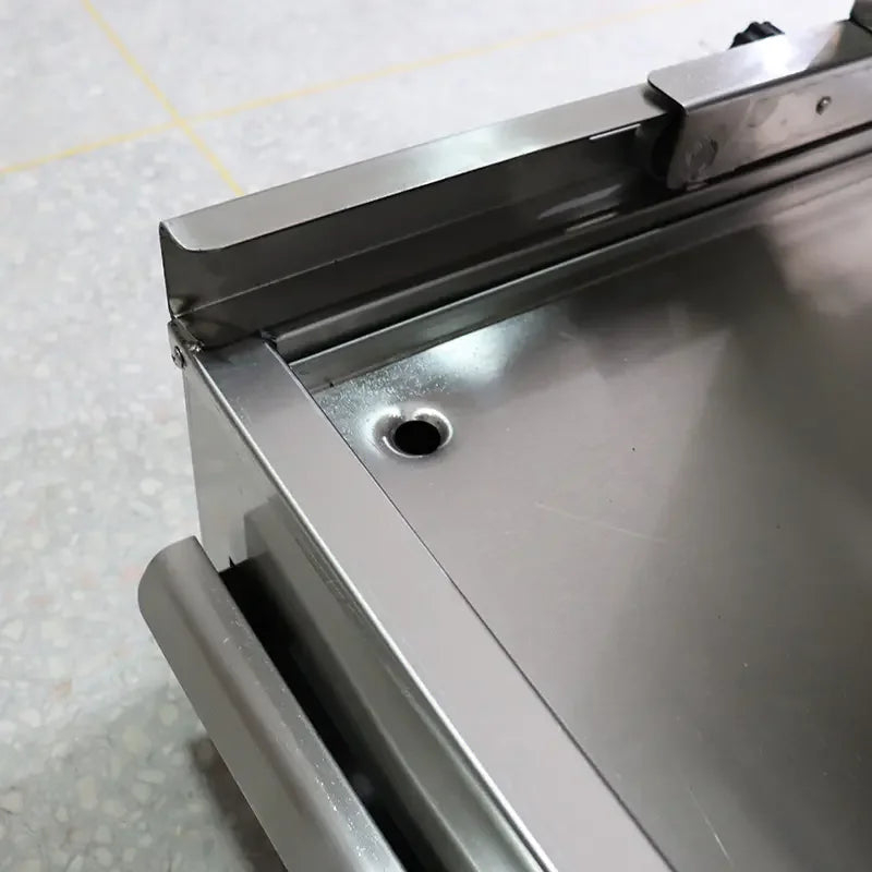 CHZ-862 vertical gas shawarma grill, stainless steel rotisserie