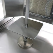 CHZ-862 vertical gas shawarma grill, stainless steel rotisserie