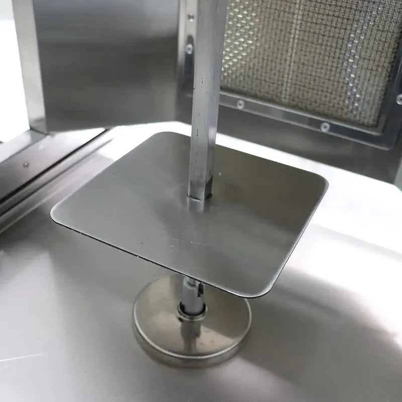 CHZ-862 vertical gas shawarma grill, stainless steel rotisserie