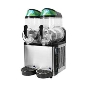 XRJ-10Lx2 twin-tank commercial slush machine, 2 × 10L