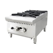 CP-HP12-M compact commercial tabletop stainless steel gas cook stove