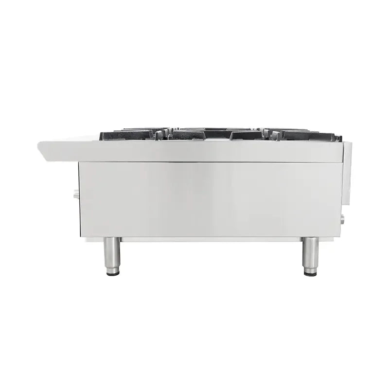 CP-HP24-M mid-size commercial tabletop stainless steel gas cook stove