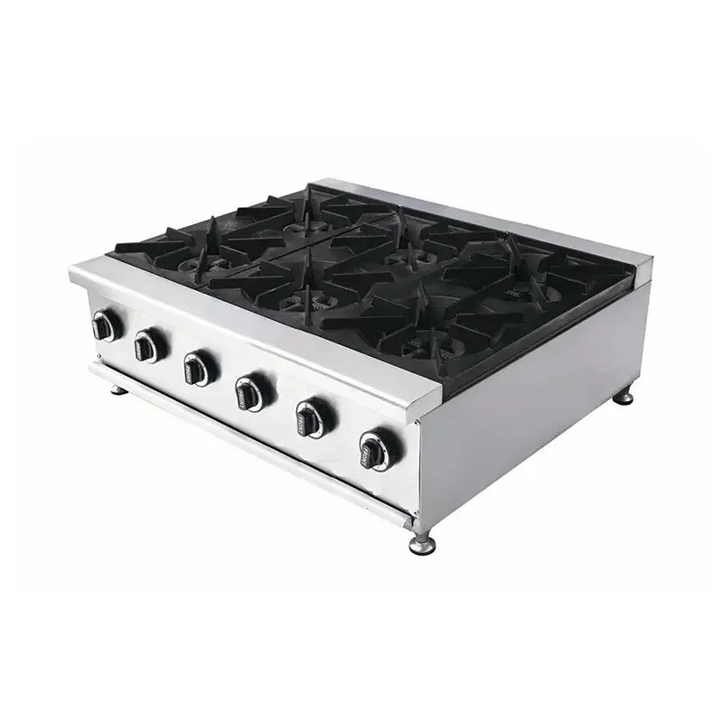 CP-HP12-M compact commercial tabletop stainless steel gas cook stove