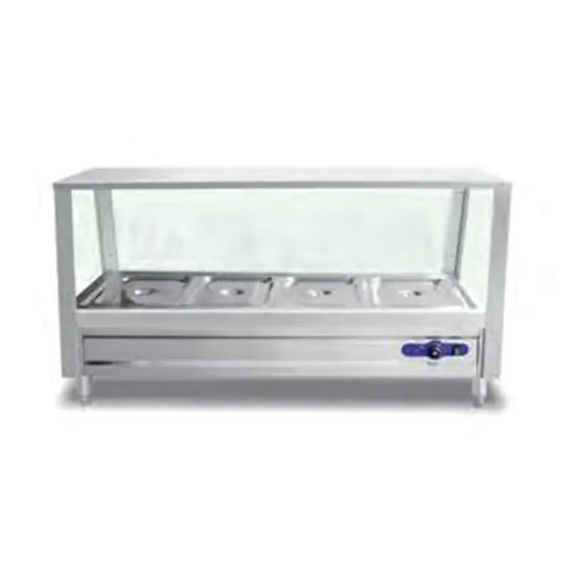 RTC-3W(Table) free-standing commercial electric bain marie station with four 1/1 GN pans